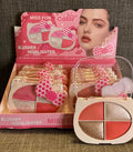Blush/Iluminador Gatita
